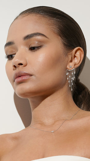 A-Lister Ear Jacket Earrings Sterling Silver