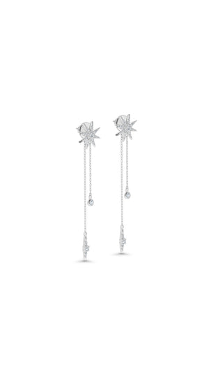 Nova Earrings Sterling Silver