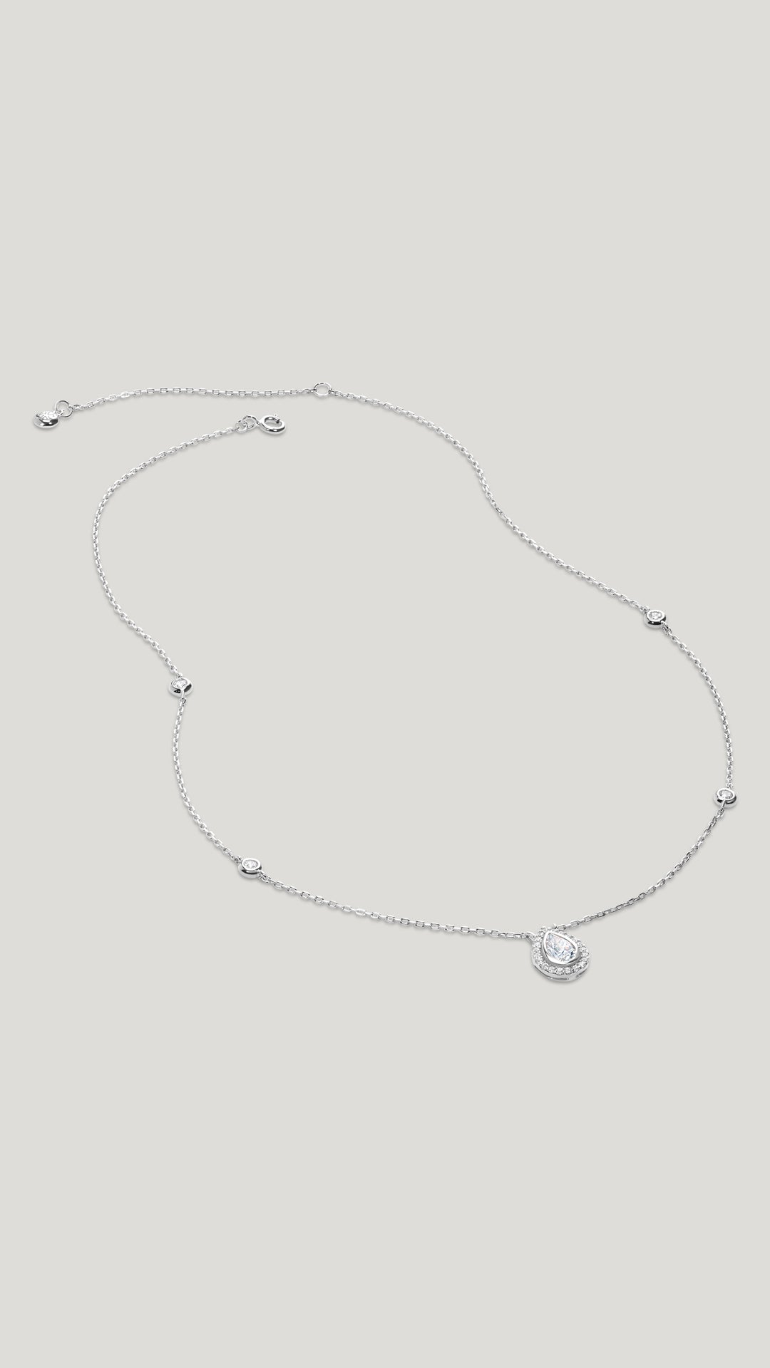 Emile Necklace Sterling Silver