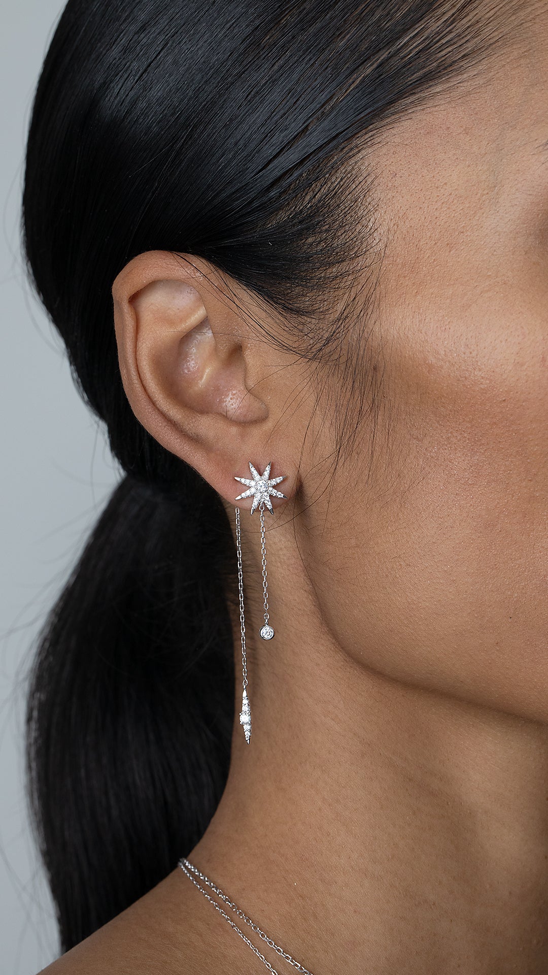 Nova Earrings Sterling Silver