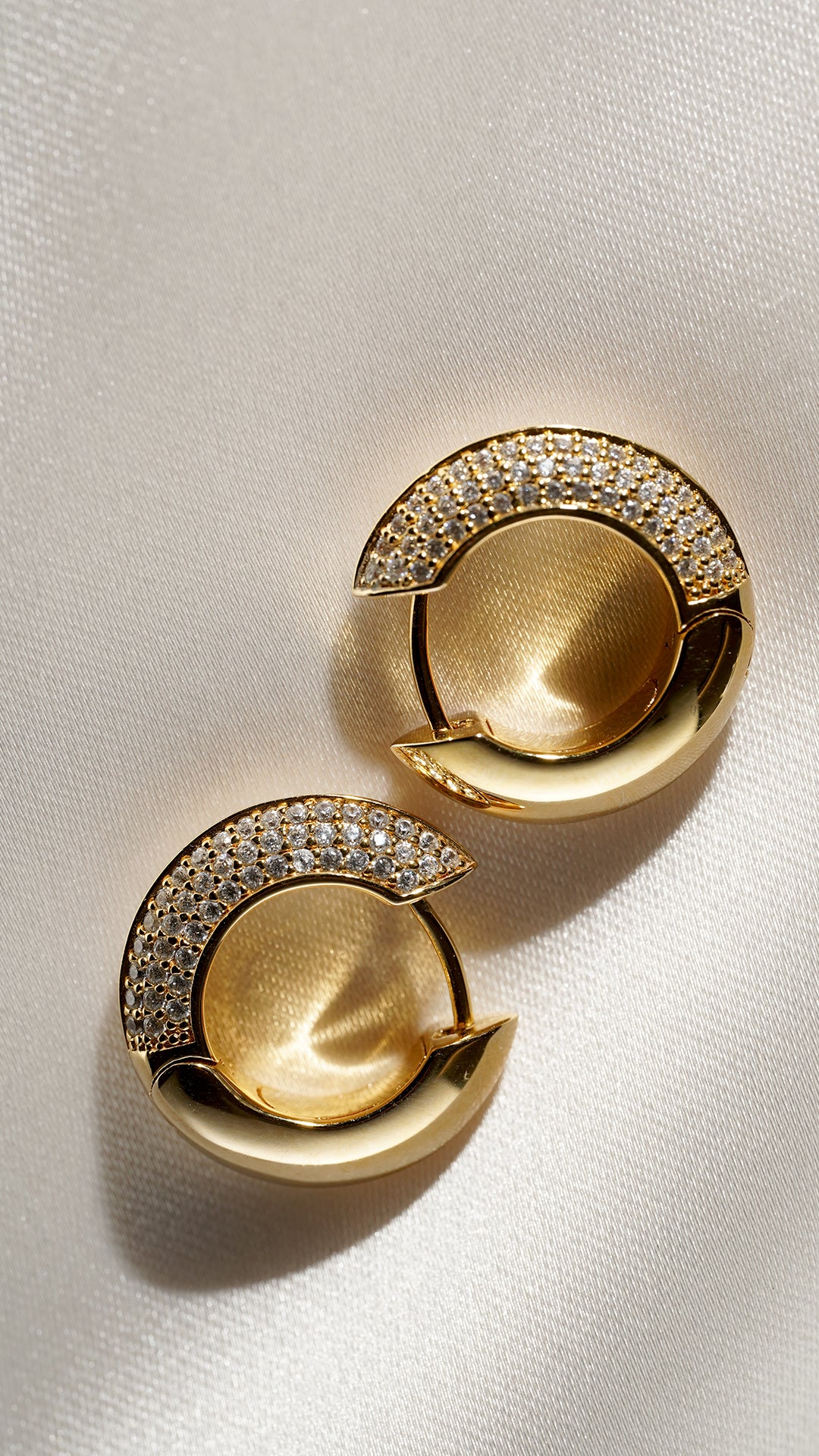 Walden Hoop Earrings Gold Vermeil